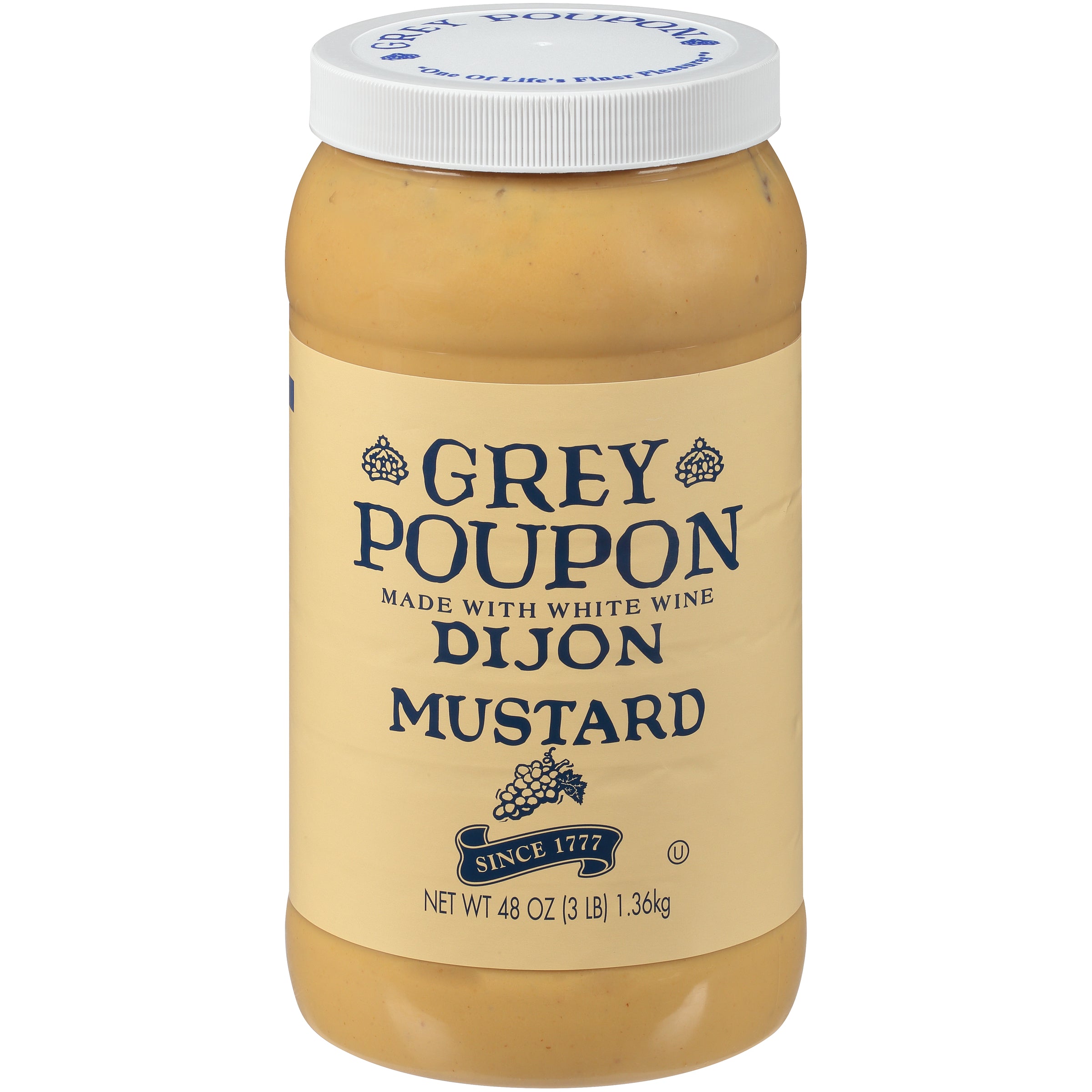 GREY POUPON Dijon Mustard 48 Ounce 6 Per Case