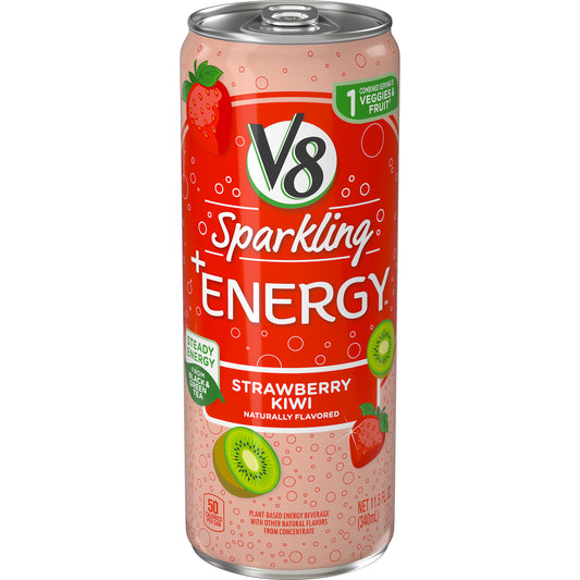 V8 Strawberry Kiwi 11.5 Fluid Ounce - 12 Per Case.