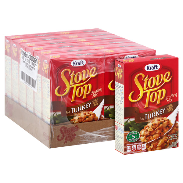 Stove Top Stuffing Stove Top Turkey, 6 Ounce Size - 12 Per Case.