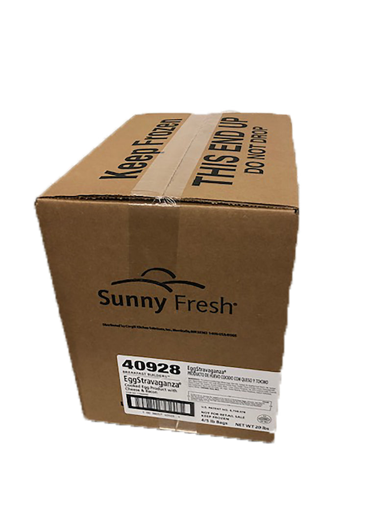 Sunny Fresh Bacon & Cheese Eggstravaganza, 5 Pounds, 4 per case