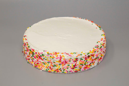 White Special Occasion Cake Inch Cake Pack 1.5 Pound Each - 1 Per Case.