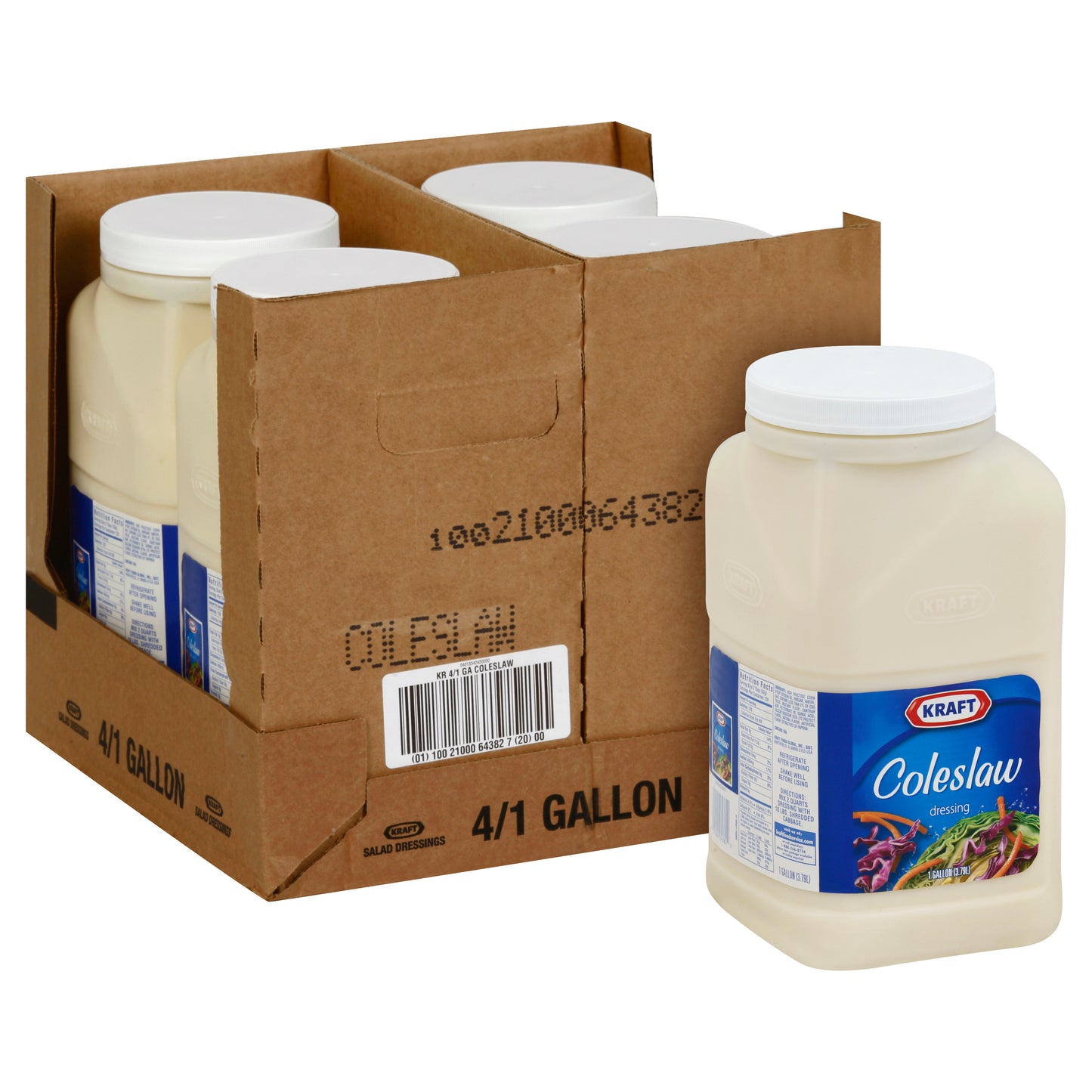 KRAFT Coleslaw Dressing 1 gal. Jugs 4 Per Case