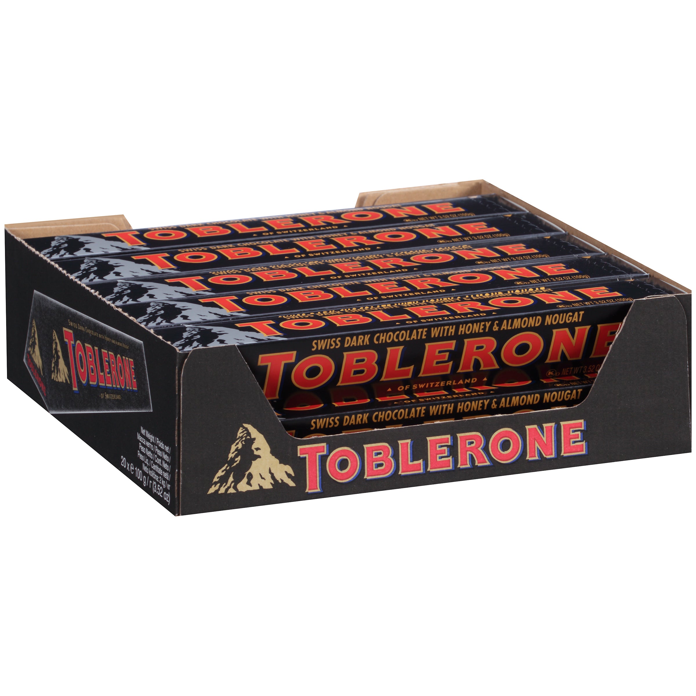 Tblrn Drk Chc Bar 3.52 Ounce Size - 80 Per Case.