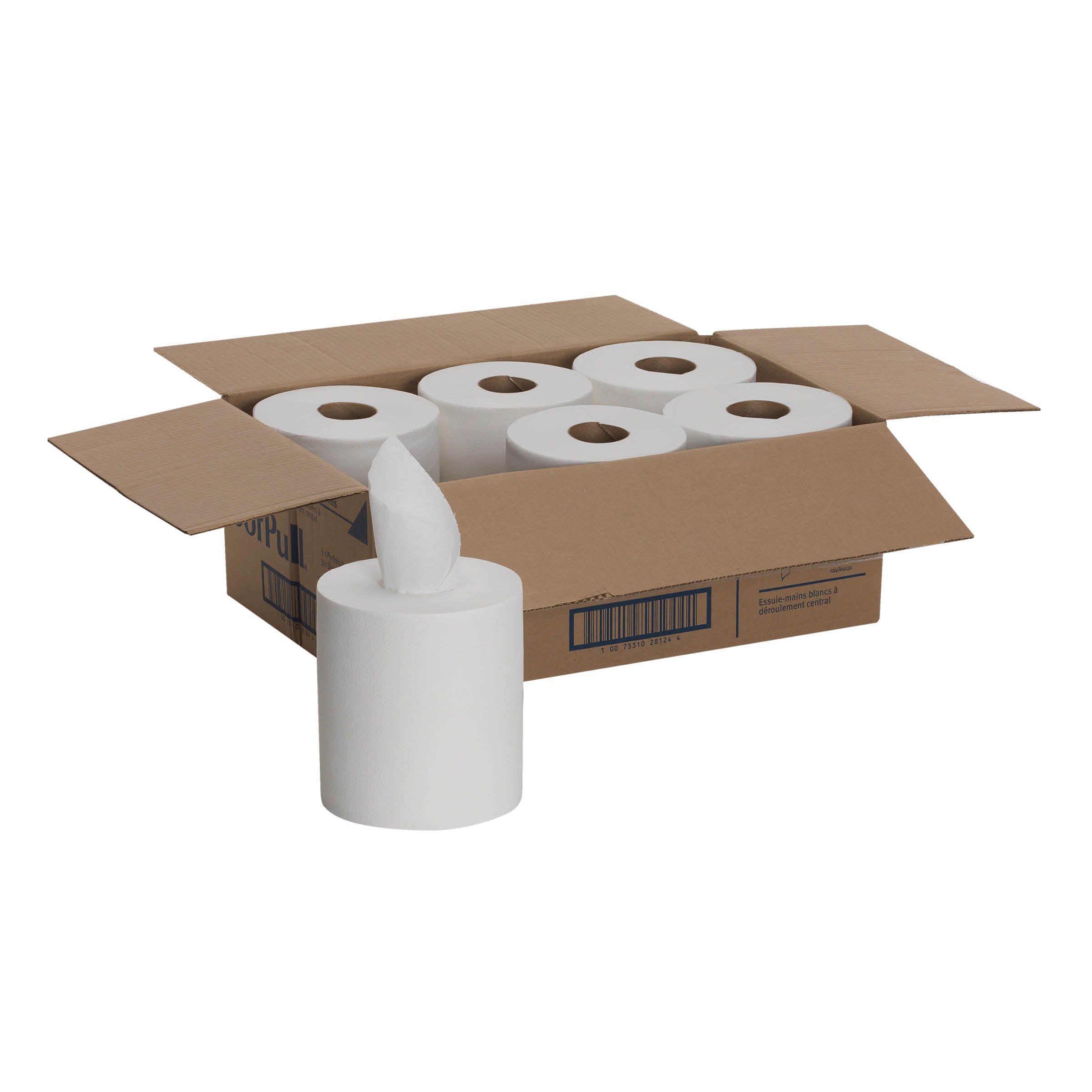 Sofpull(R) Regular Centerpull Premium Paper Towel By Gp Pro (Georgia-Pacific)  White  6 Rolls Per Ca