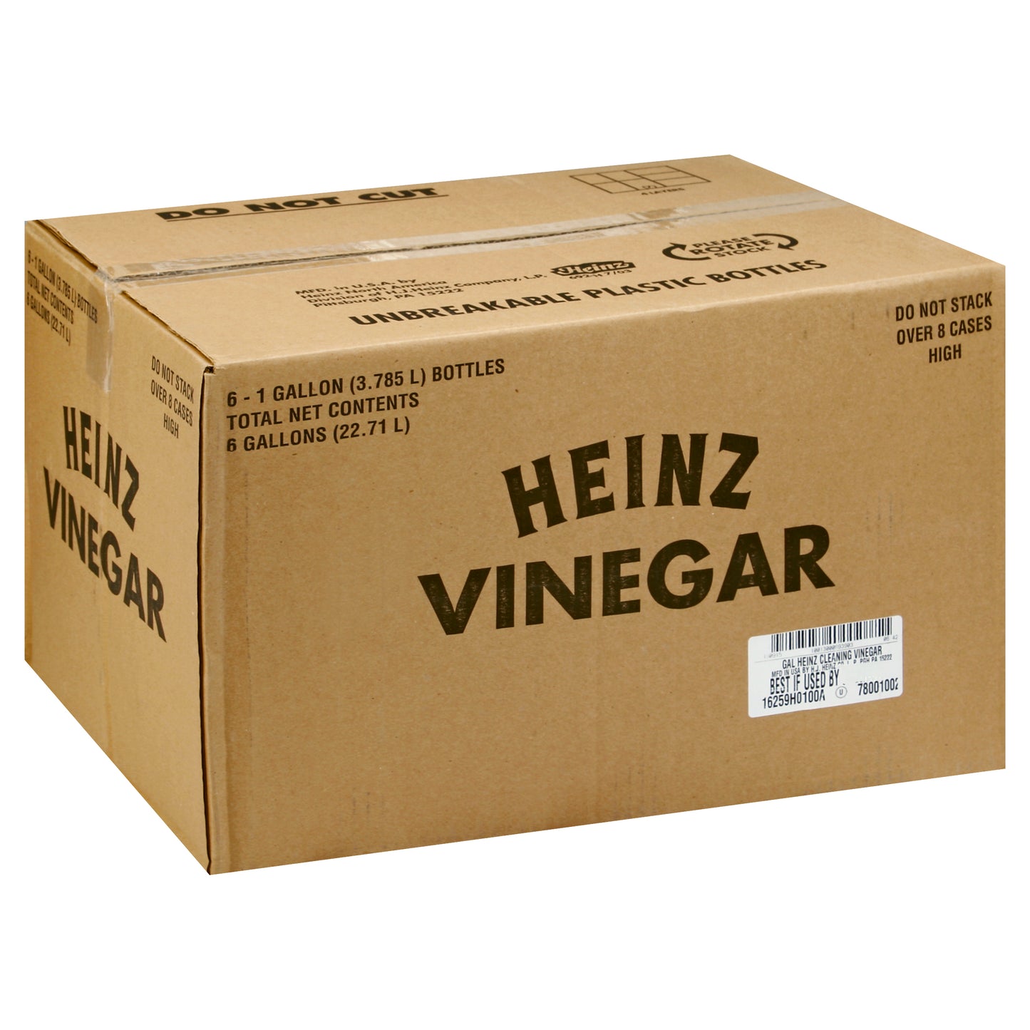 Heinz Cleaning Vinegar, Ga 1 Gallon - 6 Per Case.