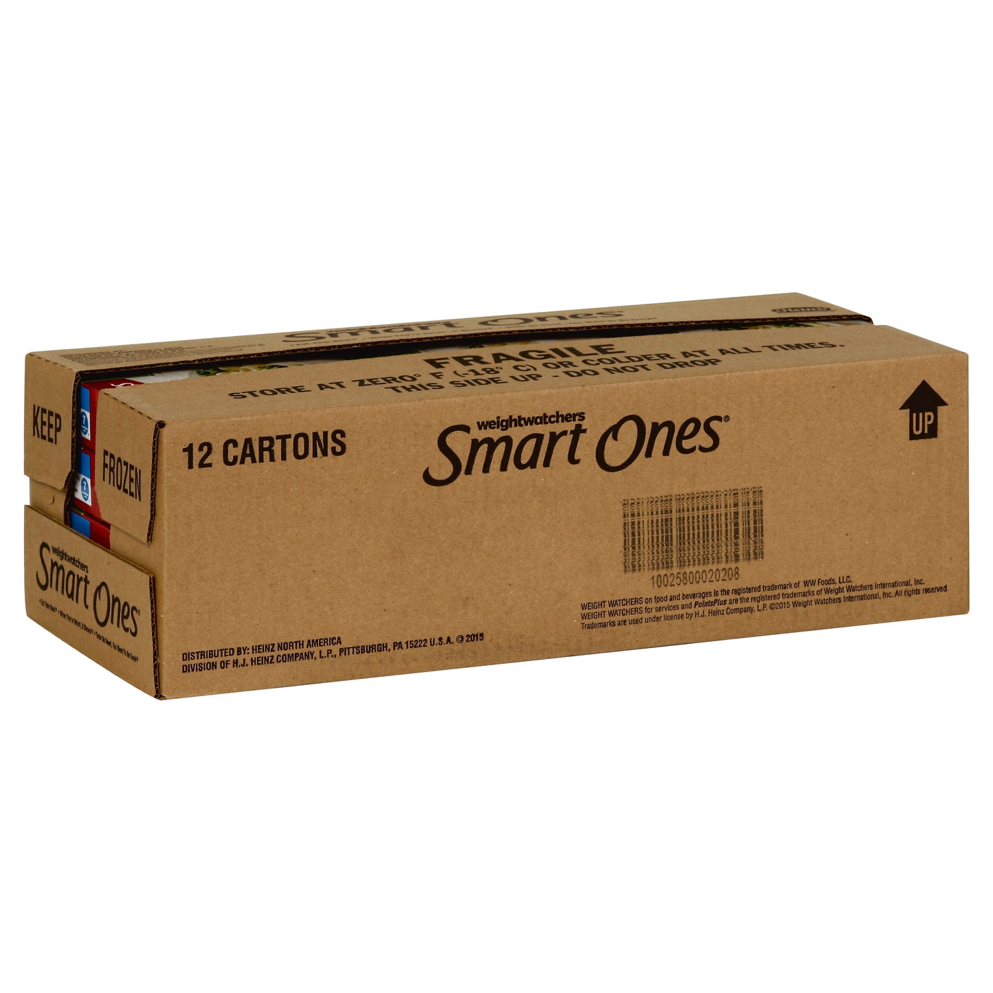 Smart Ones Frozen Entreessides Fettuccini Alfredo 9.25 Ounce Size - 12 Per Case.