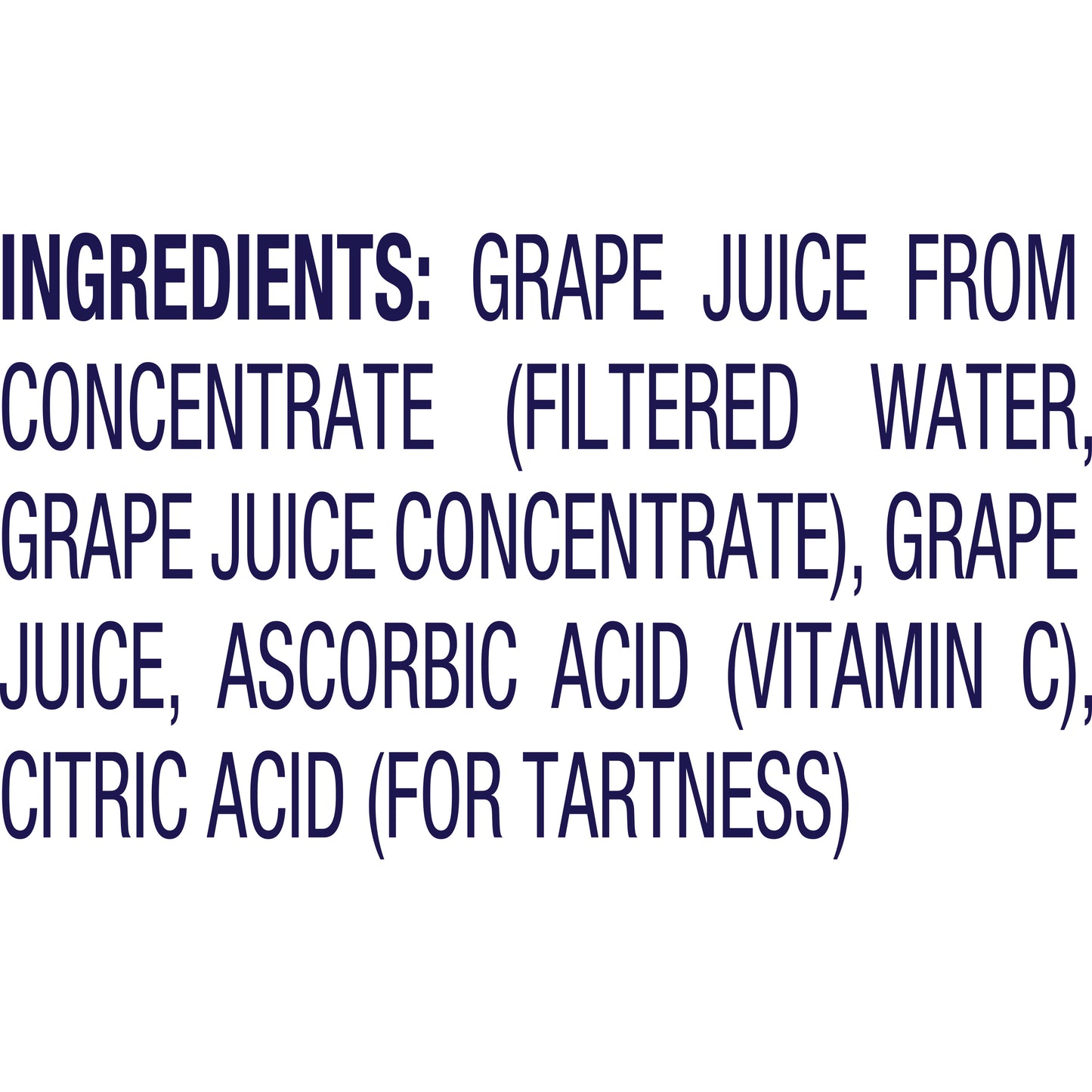 Welch's Juice Concord Grape 10 Fluid Ounce - 24 Per Case.