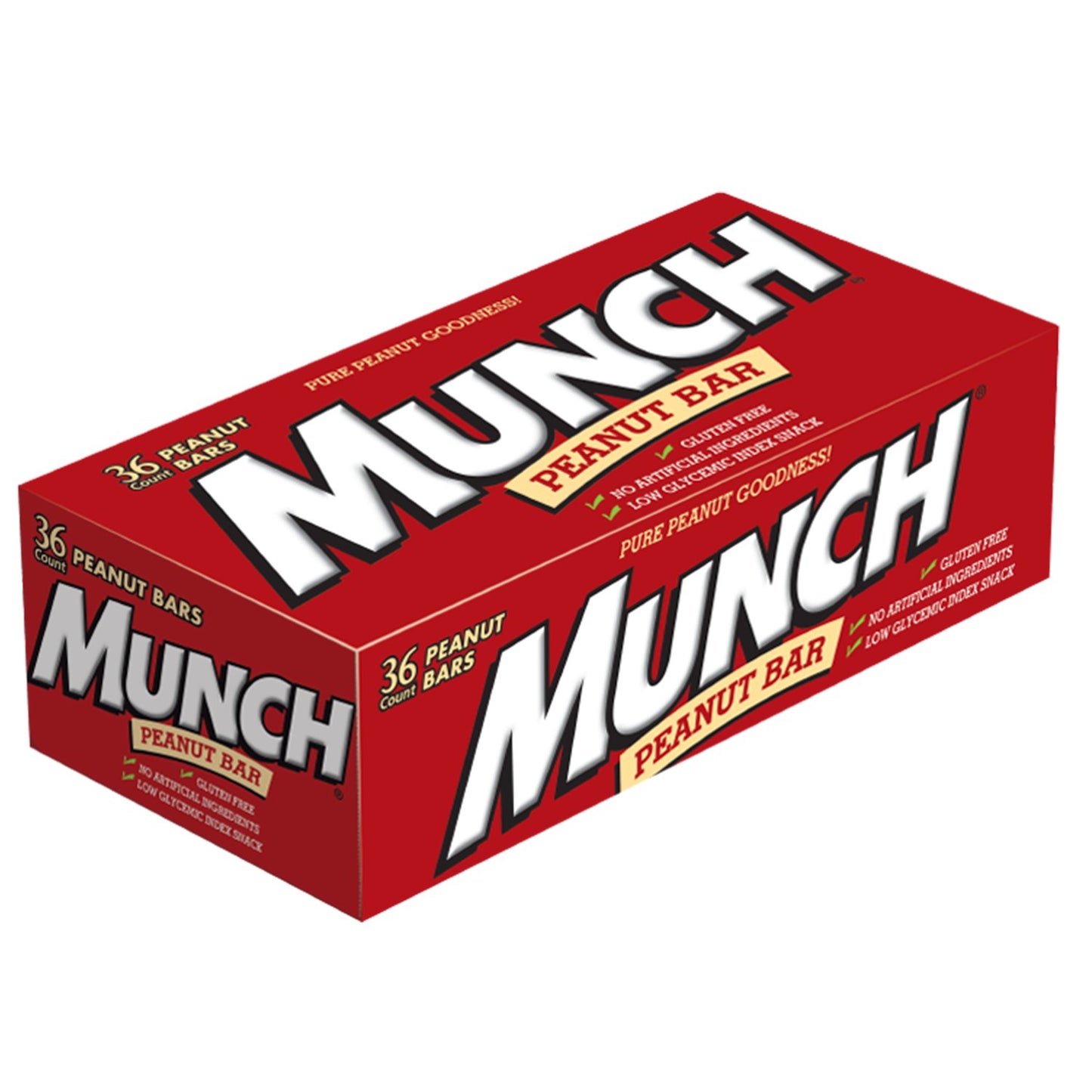 Munch Nut Bar Singles 1.42 Ounce Size - 360 Per Case.