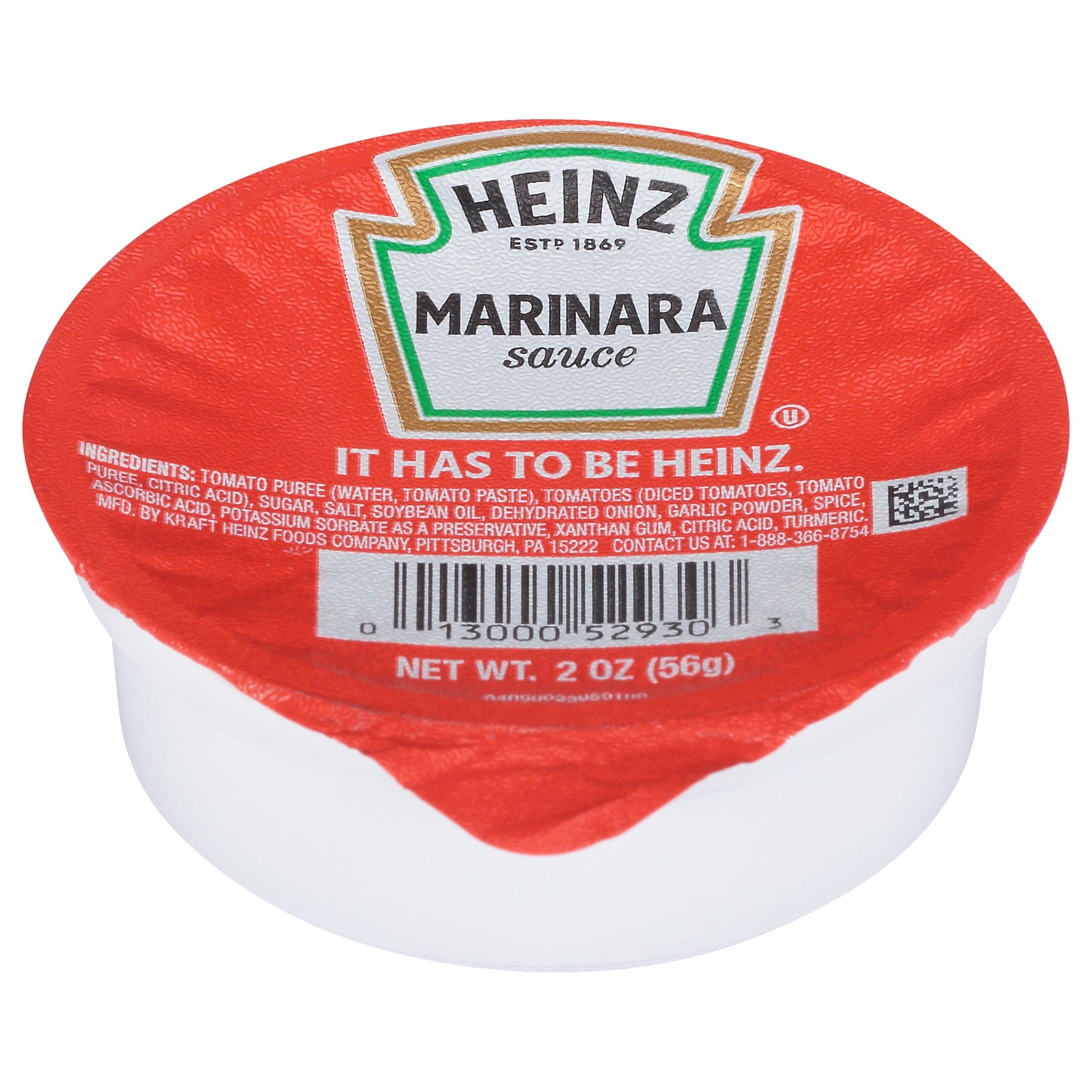 HEINZ Single Serve Marinara Sauce 2 Ounce Cups 60 Per Case