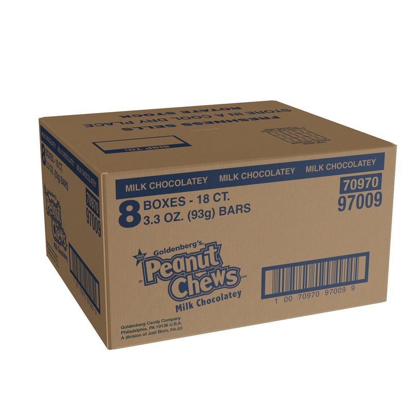 Peanut Chews® Milk Chocolatey Ctcase 3.3 Ounce Size - 144 Per Case.