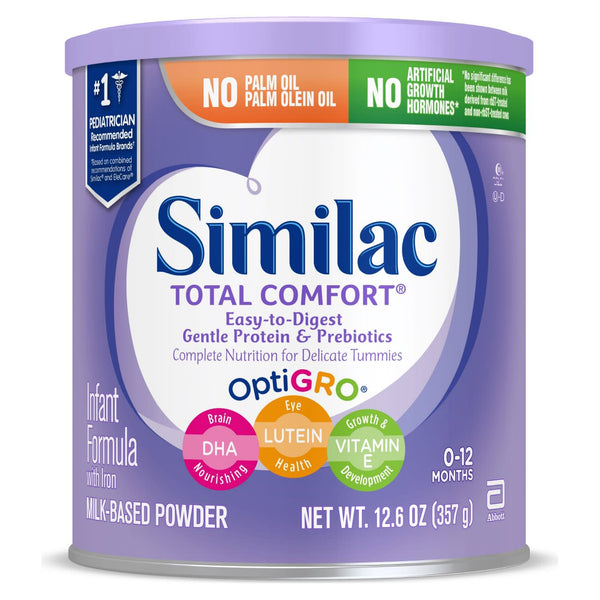 Similac Total Comfort Powder12.6 Ounce Size - 6 Per Case.