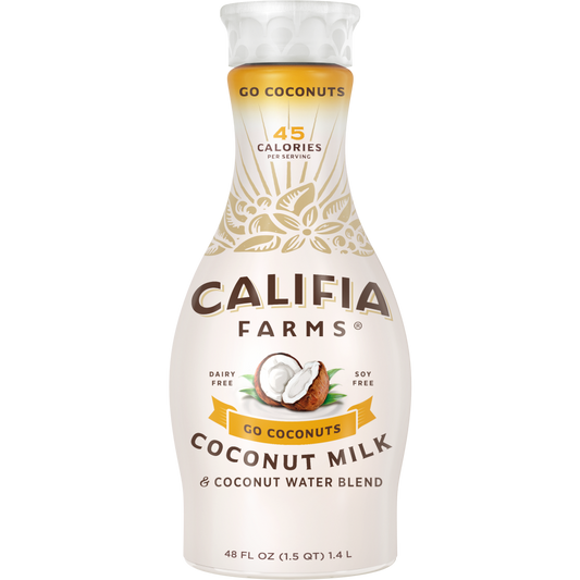 Califia Farms Go Coconuts Coconut Milk 48 Fluid Ounce - 6 Per Case.