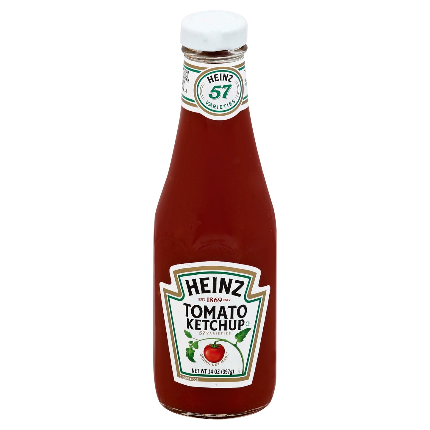 HEINZ Ketchup 14 Ounce Glass Bottles 24