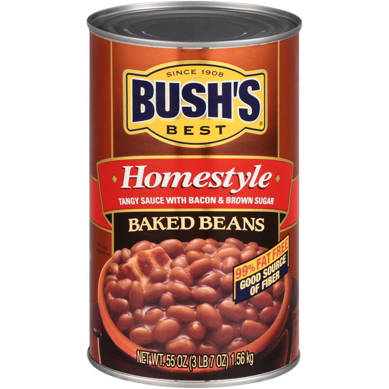 Homestyle Baked Beans 55 Ounce Size - 6 Per Case.