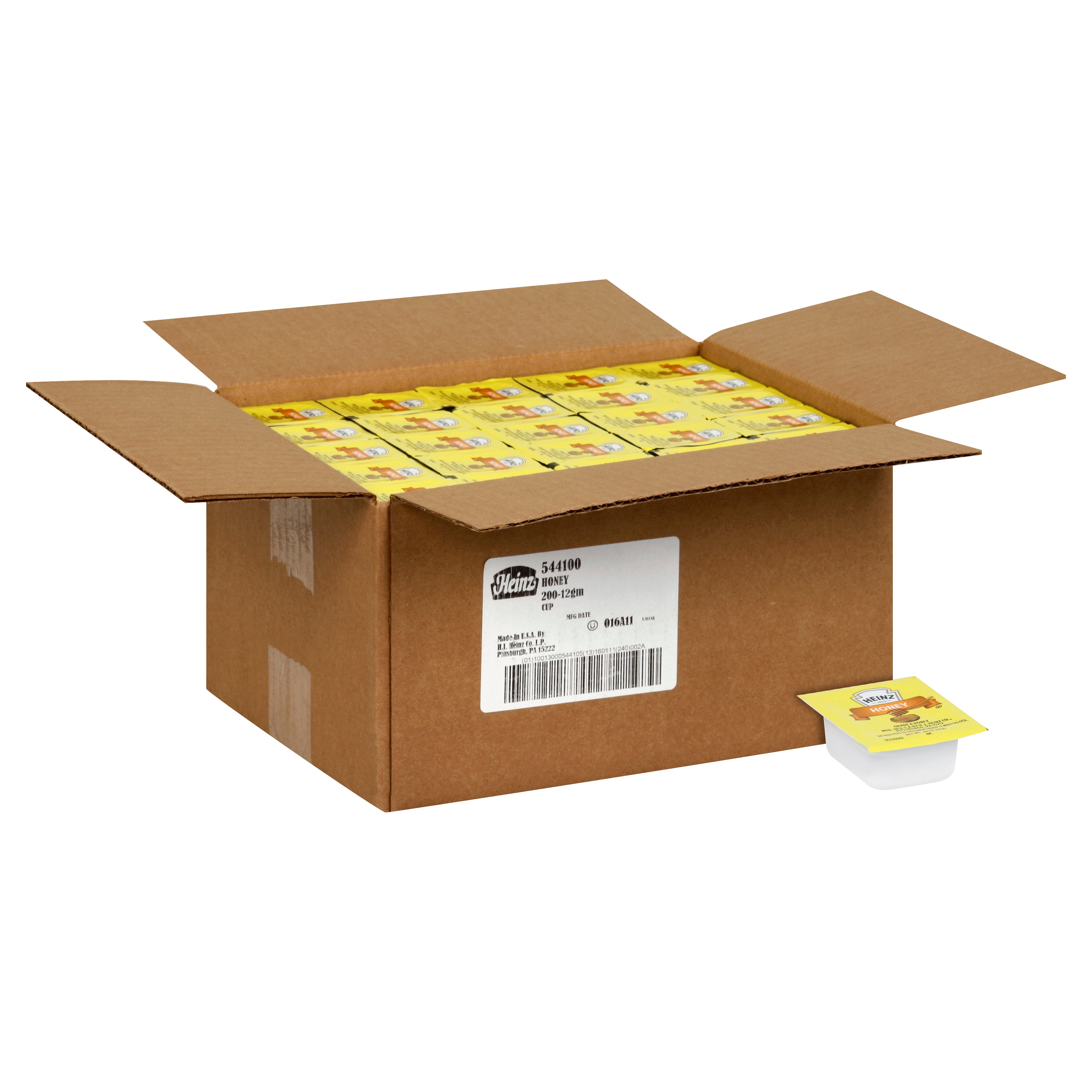 HEINZ Single Serve Honey 12 gr. Cups 200 Per Case