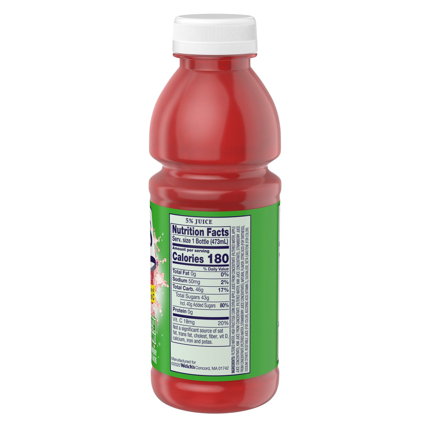 Fl Juice Drink Strawberry Kiwi 16 Fluid Ounce - 12 Per Case.