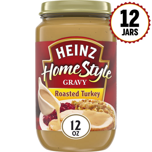 Heinz Homestyle Turkey Gravy, 12 Ounce Size - 12 Per Case.