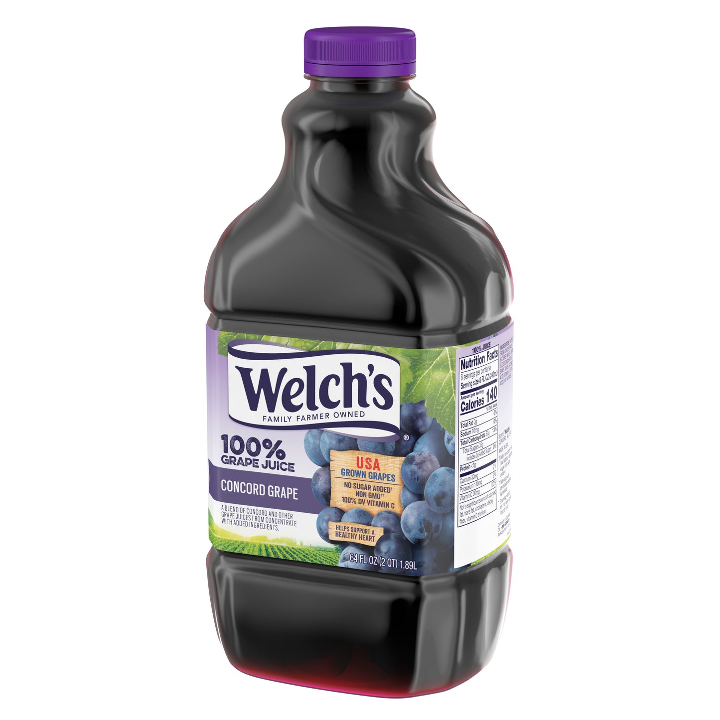 Fl Juice Concord Grape 64 Fluid Ounce - 8 Per Case.