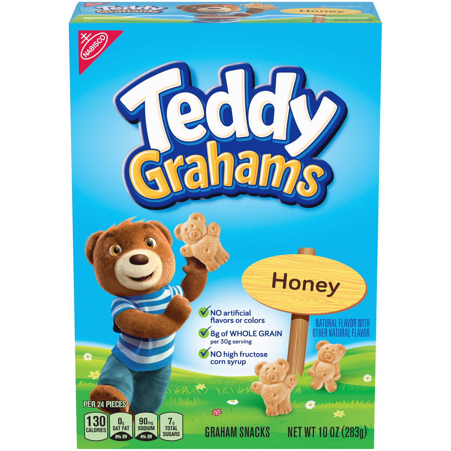 Teddy Grahams Honey 10 Ounce Size - 6 Per Case.