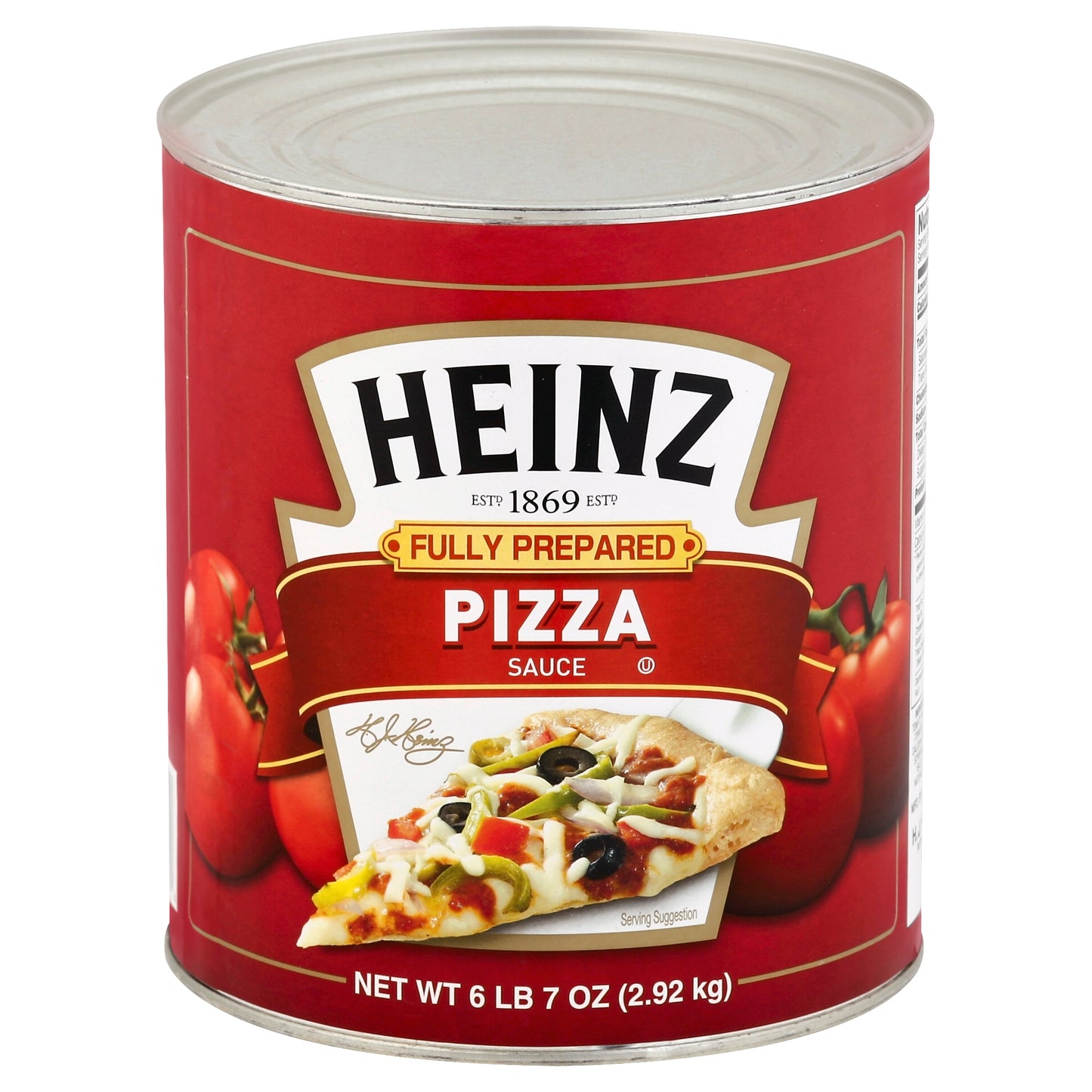 HEINZ Fully Prepared Pizza Sauce 105 Ounce Can 6 Per Case