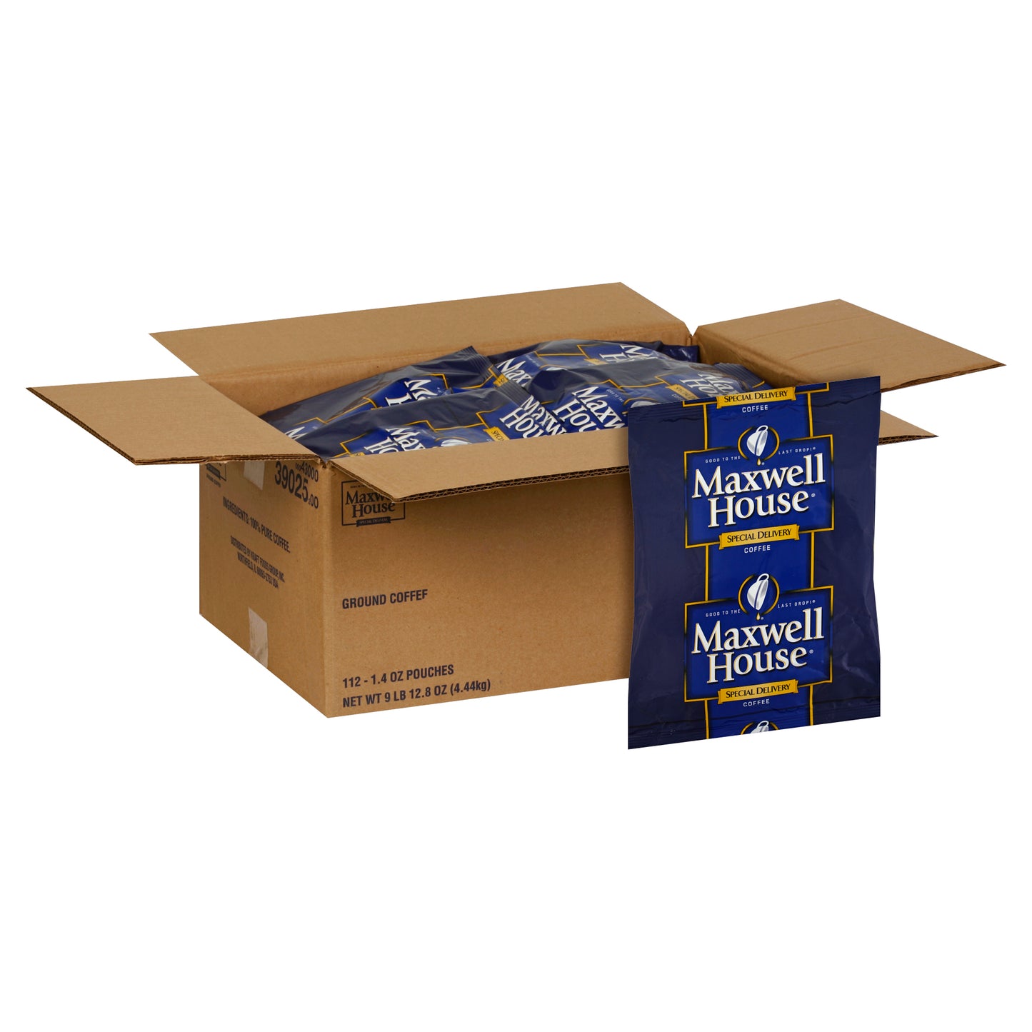 Maxwell House Coffee Special Delivery Hotel & Restaurant 9.8 Pound Each - 1 Per Case.