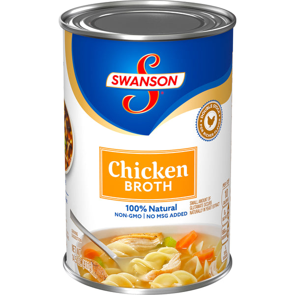 Swanson Soup Chicken Broth 14.5 Ounce Size - 24 Per Case.