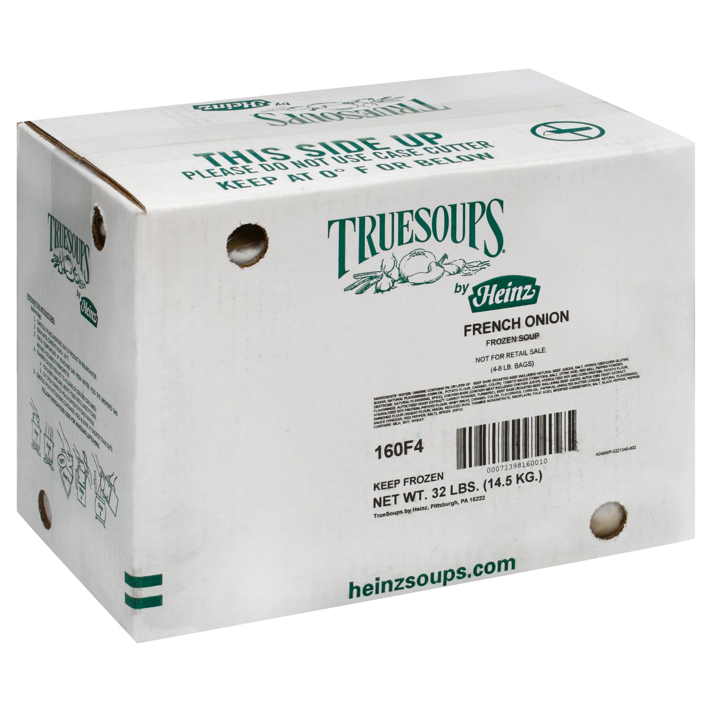 HEINZ TRUESOUPS French Onion Soup 8 lb. Bag 4 Per Case