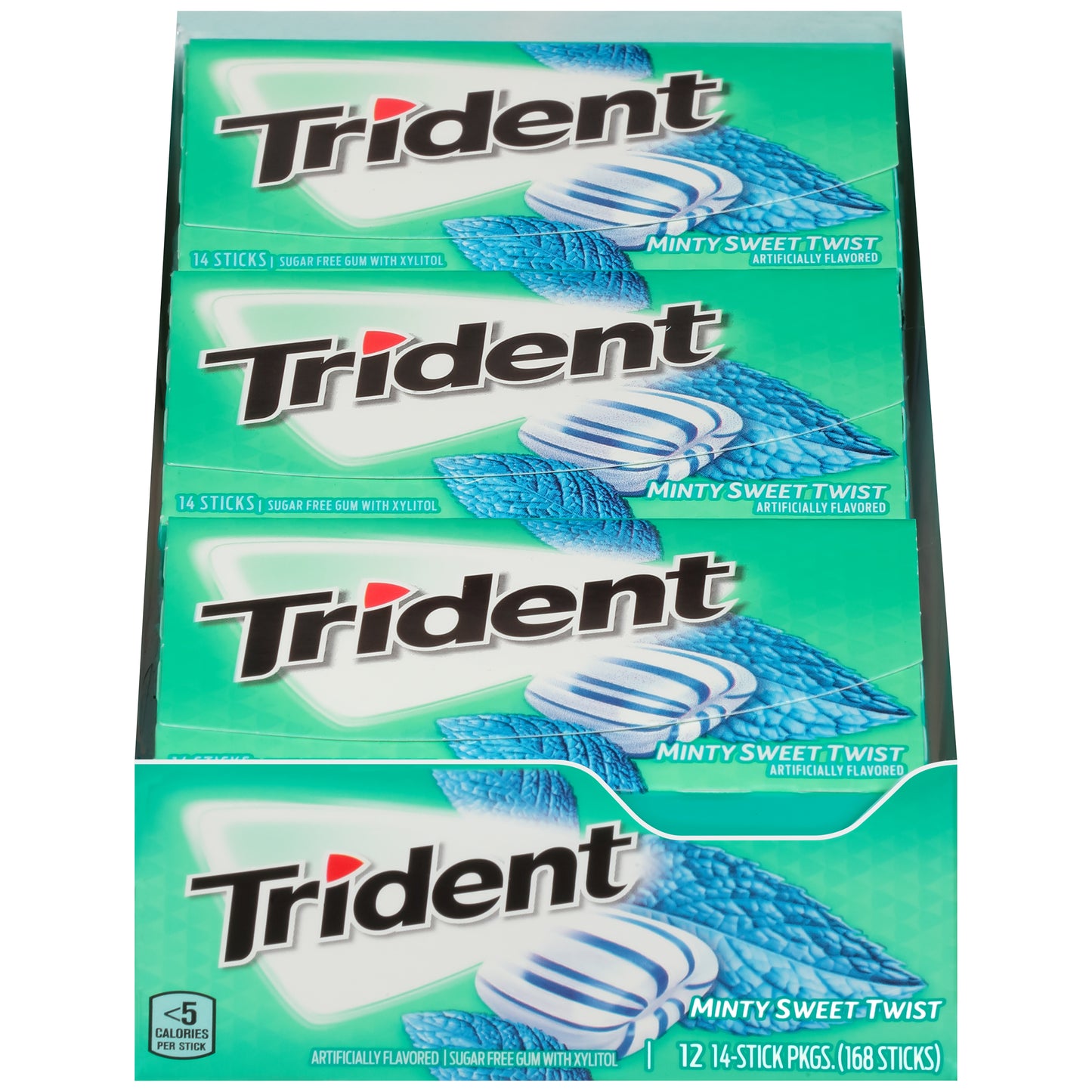 Trident Mintswt Twist 14 Count Packs - 144 Per Case.