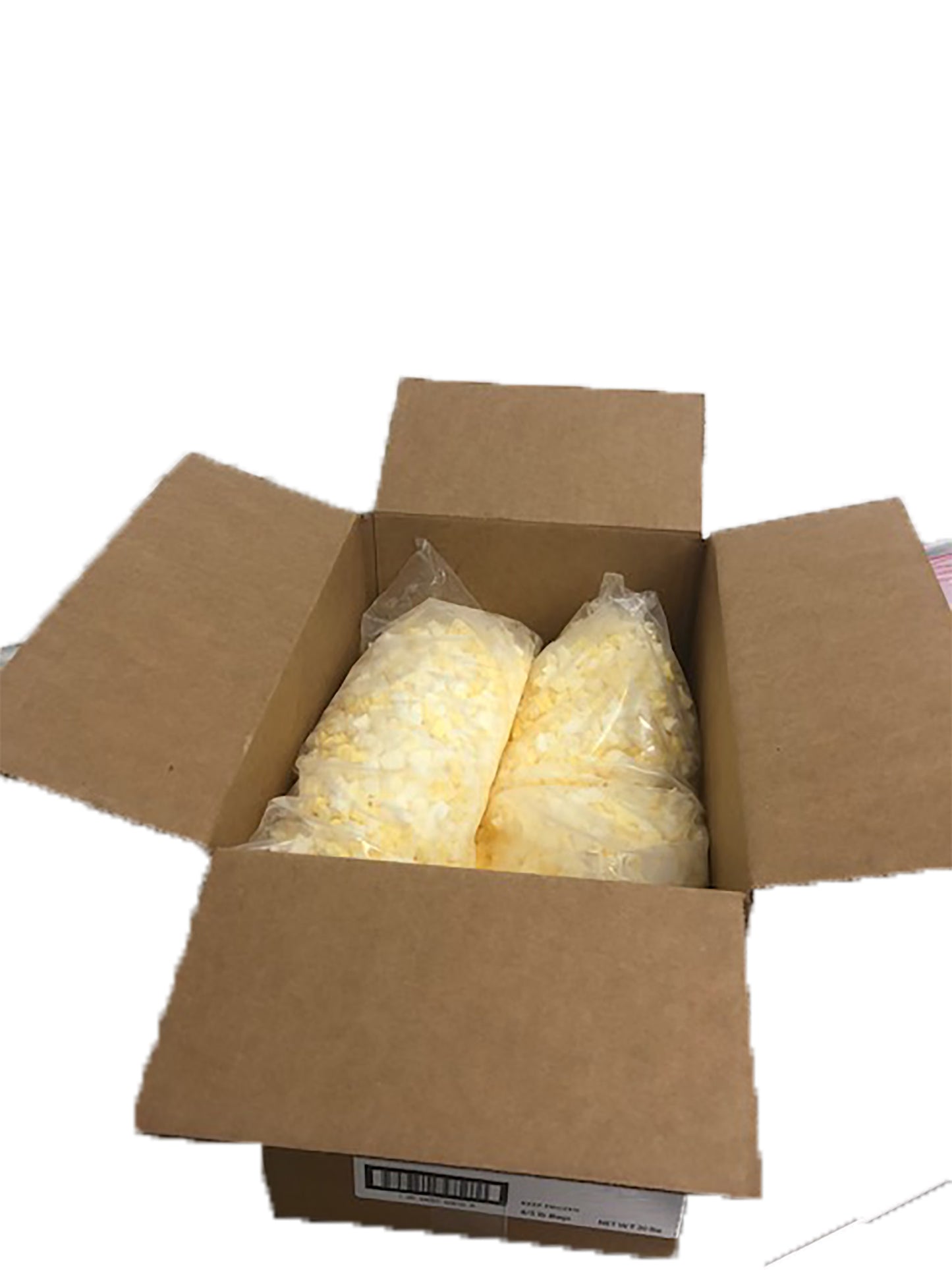 Premium Diced Eggs Frozen Bag 5 Pound Each - 4 Per Case.