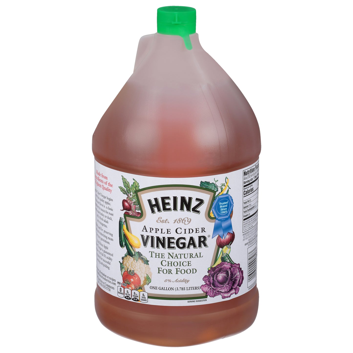 HEINZ Apple Cider Vinegar 1 gal. Jugs 4 Per Case