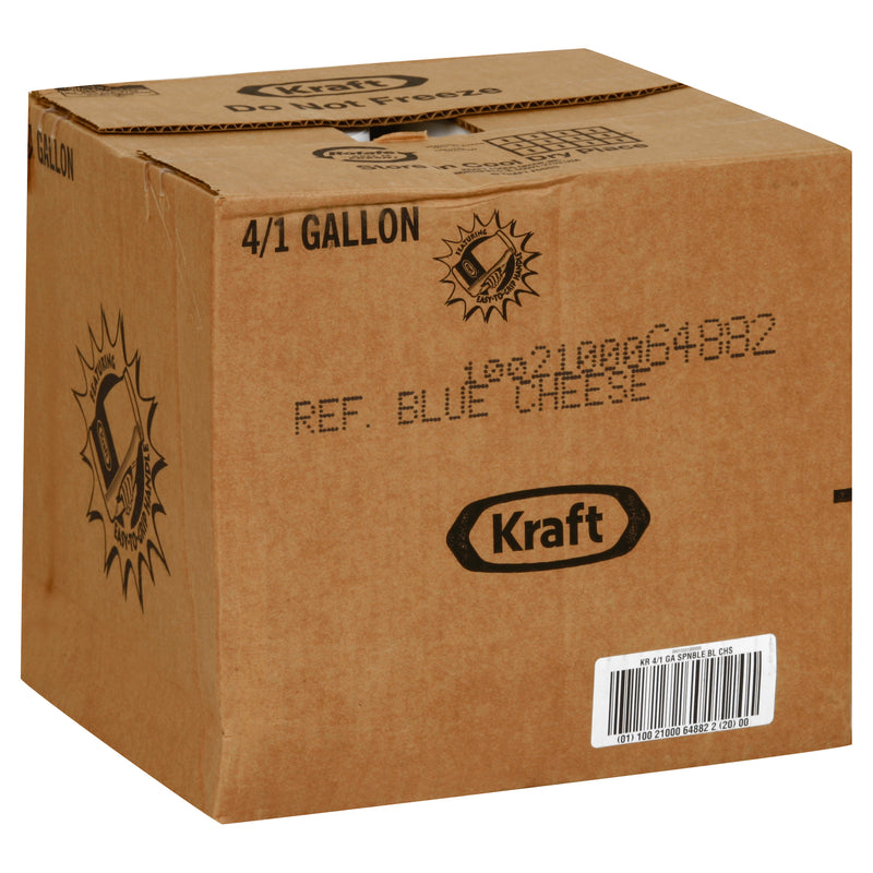 KRAFT Spoonable Blue Cheese 1 gal. Jugs 4 Per Case