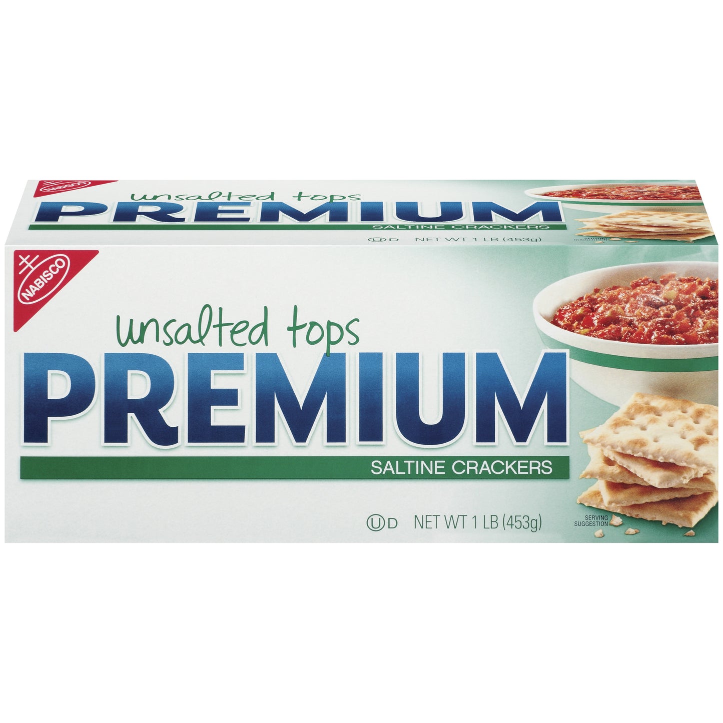 Premium Crackers Unsalted Original Z 16 Ounce Size - 12 Per Case.