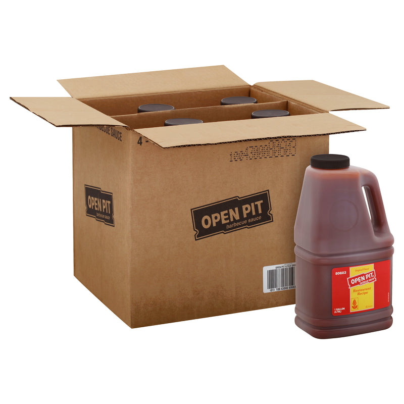 OPEN PIT Original BBQ Sauce 1 gal. Jugs 4 Per Case