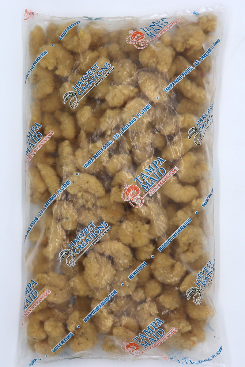 Tampa Maid Shrimp Dipt'n Dusted Popcorn 2 Pound Each - 6 Per Case.