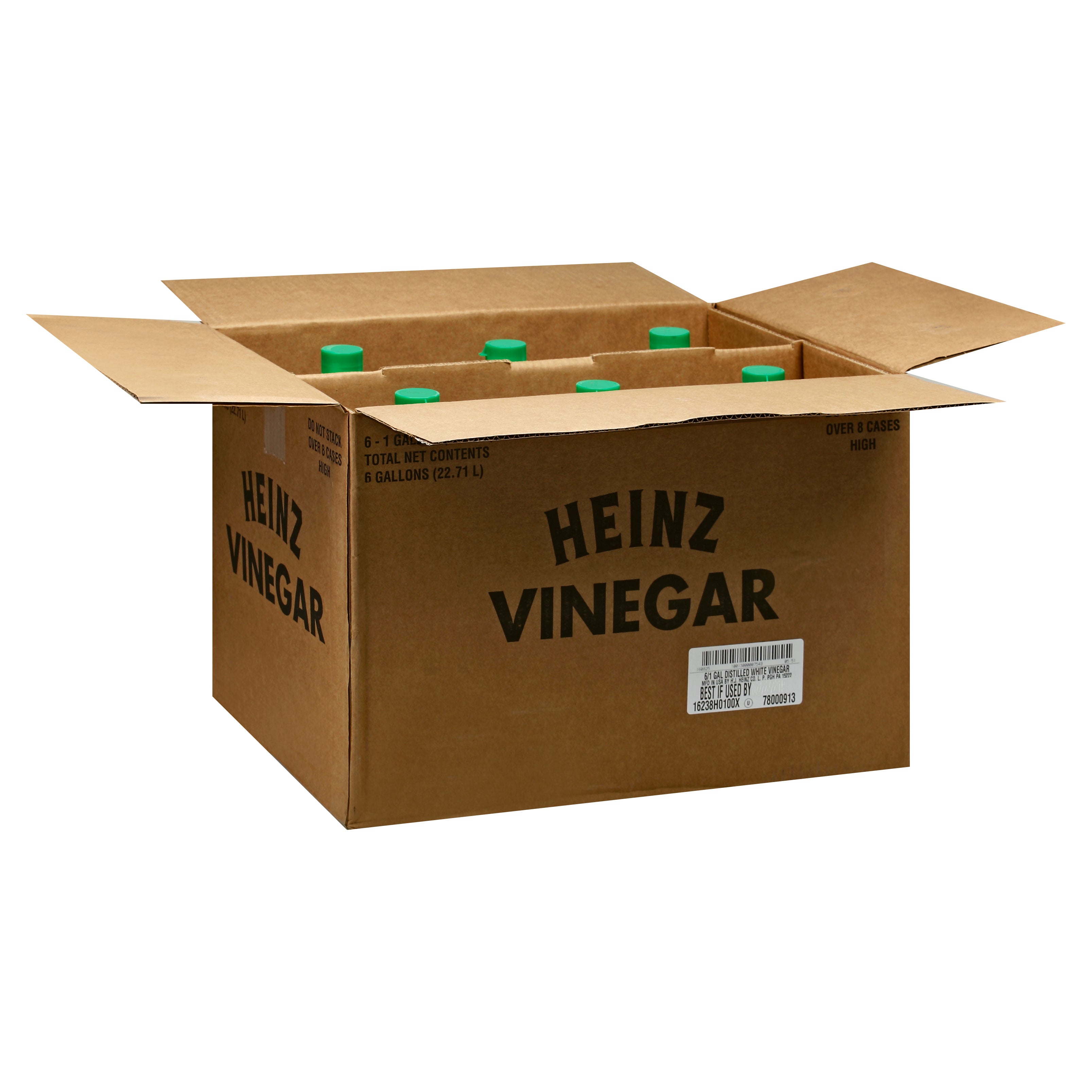 HEINZ White Vinegar Jug 1 gal. Jugs 6 Per Case