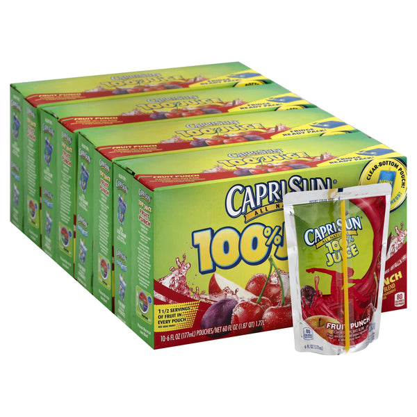 Capri Sun 40-Pack Decaffeinated Juice Variety Single-Serve Tea in the  Single-Serve Coffee & Beverages department at