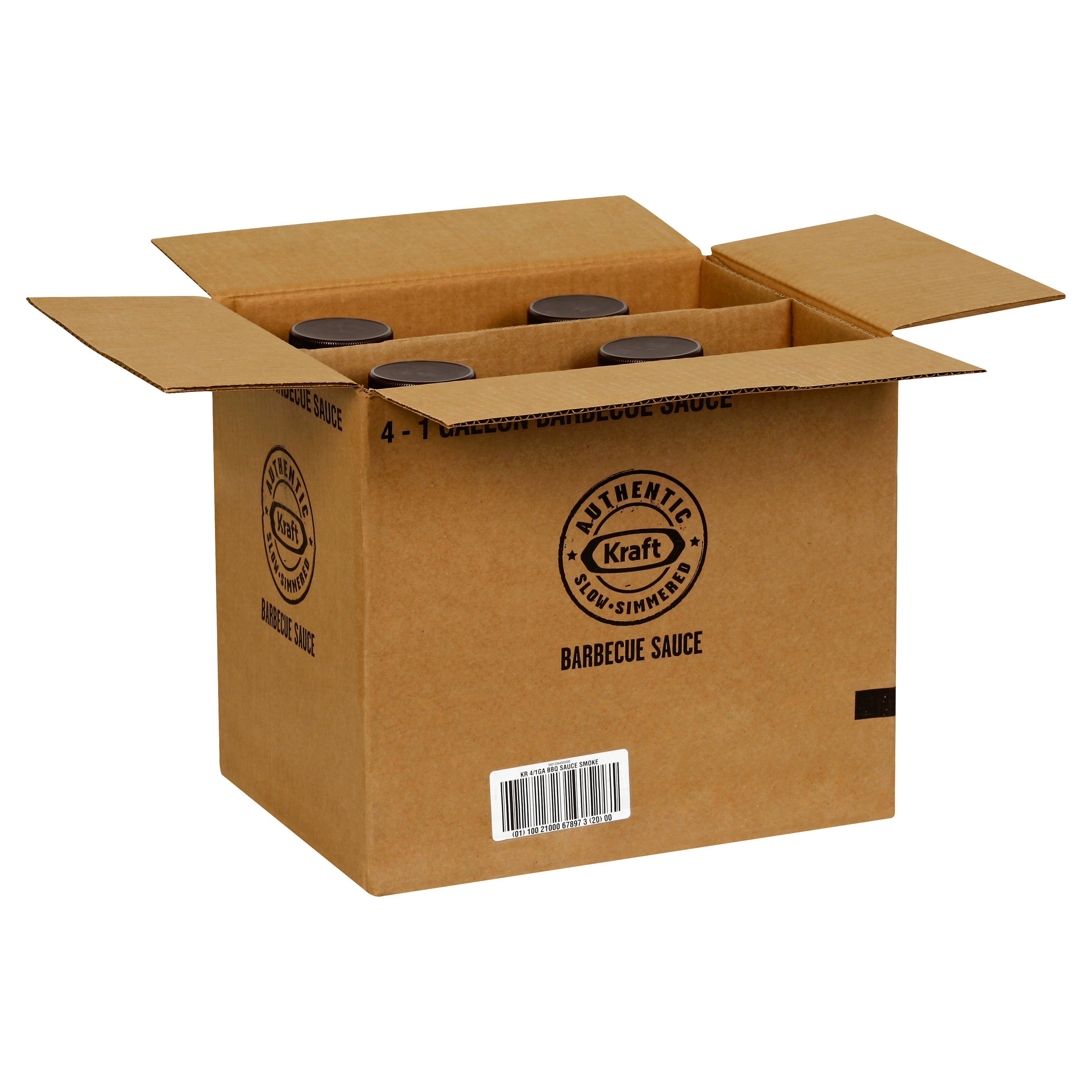 KRAFT Smoky BBQ Sauce 1 gal. Jugs 4 Per Case
