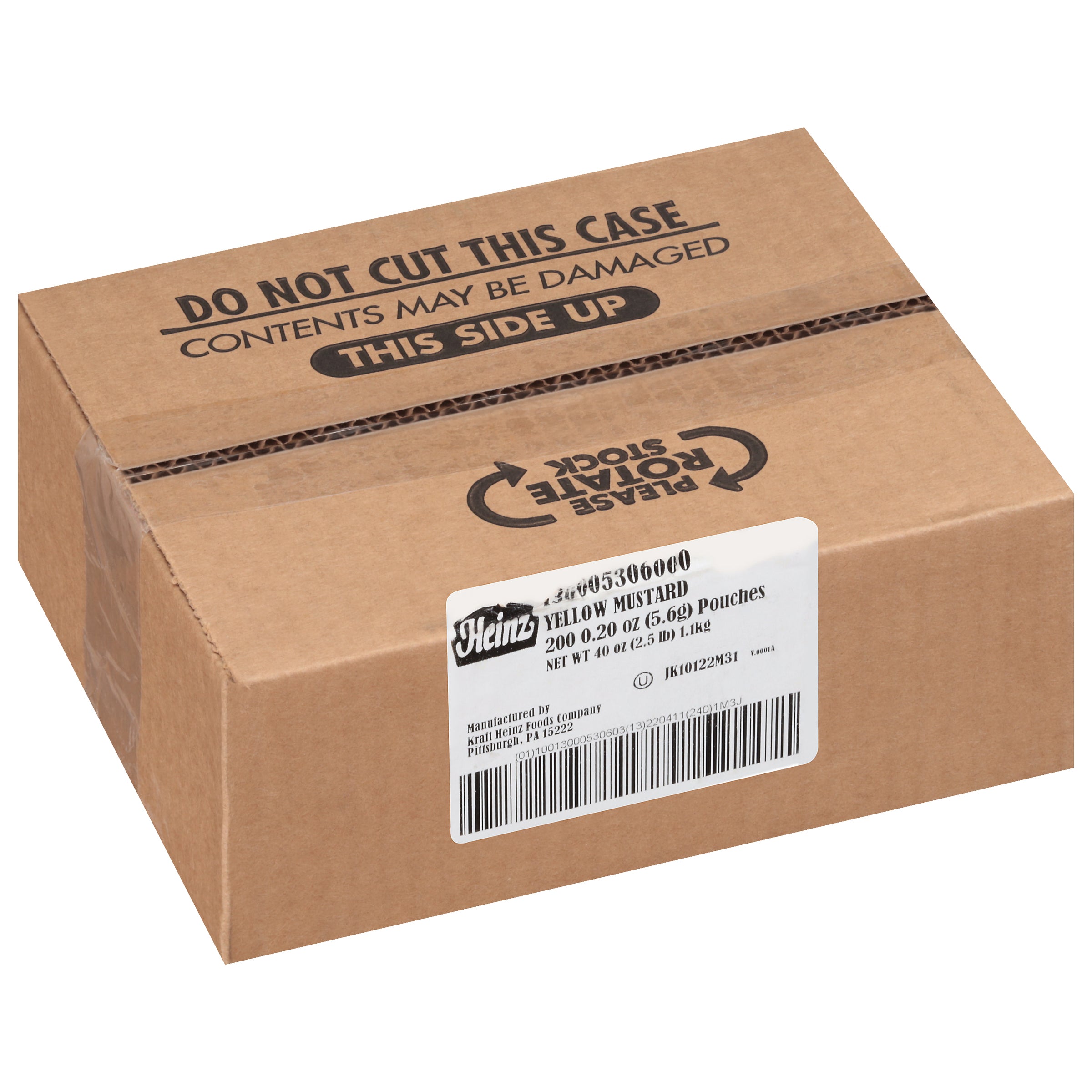 Heinz Yellow Mustard 200 Case Pack
