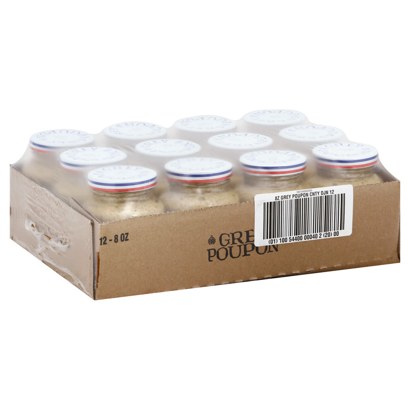 Grey Poupon Mustard Country, 8 Ounce Size - 12 Per Case.