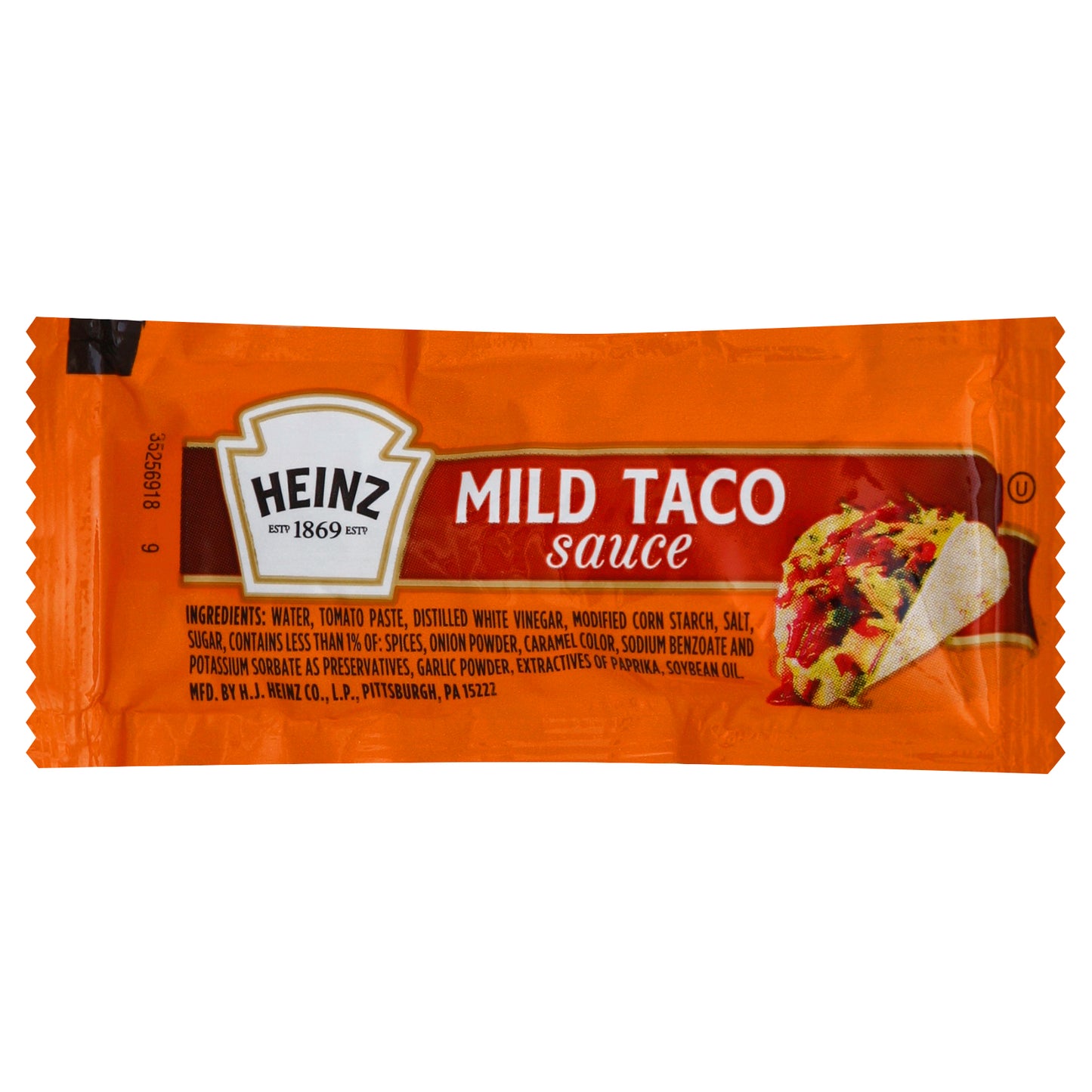 HEINZ Single Serve Mild Taco Sauce 9 Gram Packets 200 Per Case