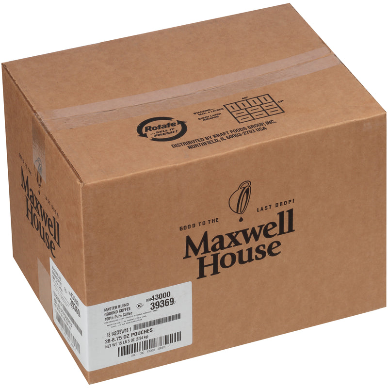 Maxwell House Master Blend Ground Coffee Urn Pack 8.75 Ounce Bags 28)