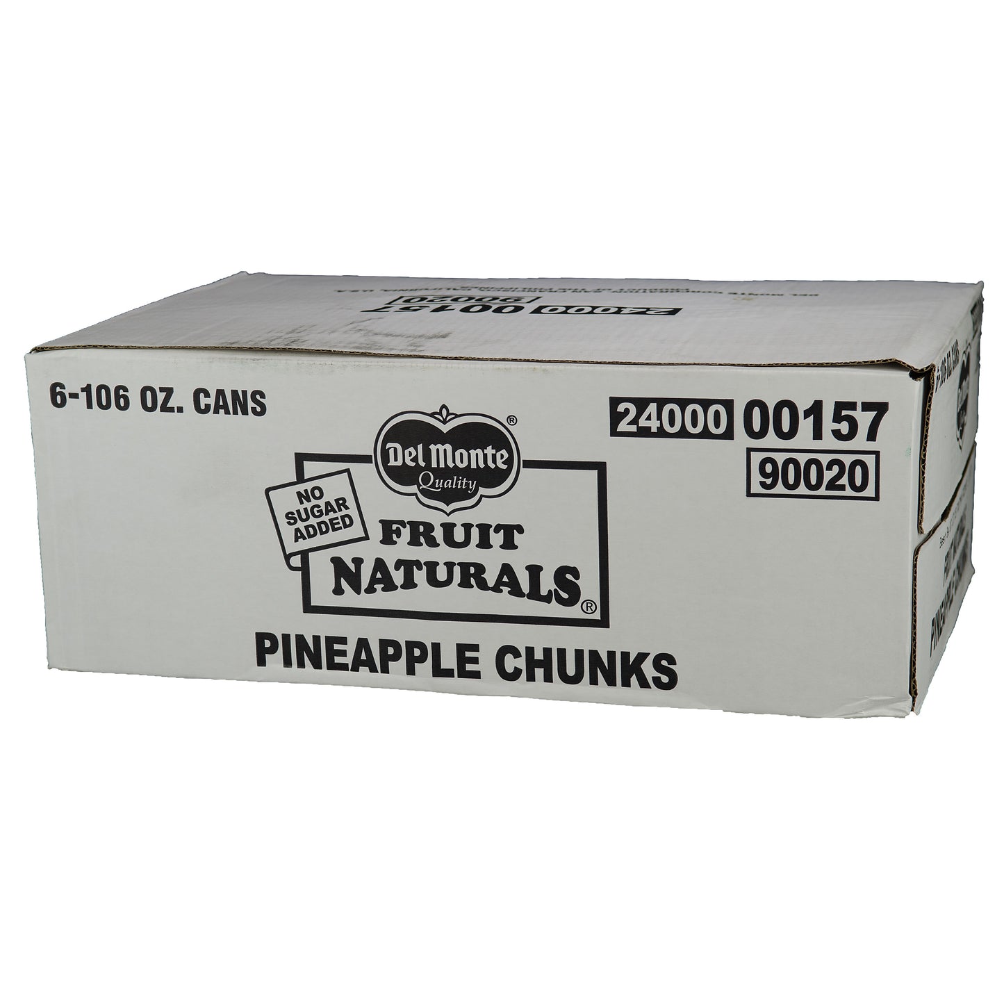 Del Monte Pineapple Chunks In Clarified Pineapple Juice Can 106 Ounce Size - 6 Per Case.