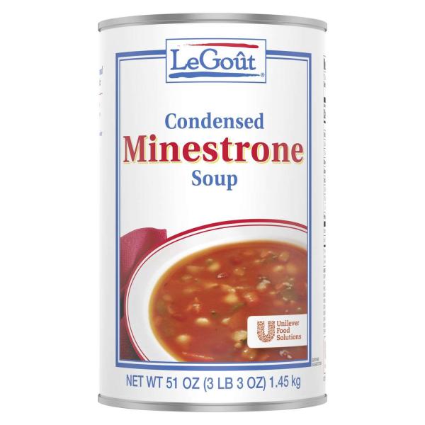 Legout Spread Cond Minestrn 51 Ounce Size - 12 Per Case.