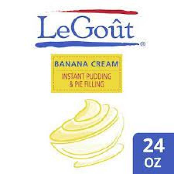 Legout Beverage Pp Banana Cream 24 Ounce Size - 12 Per Case.