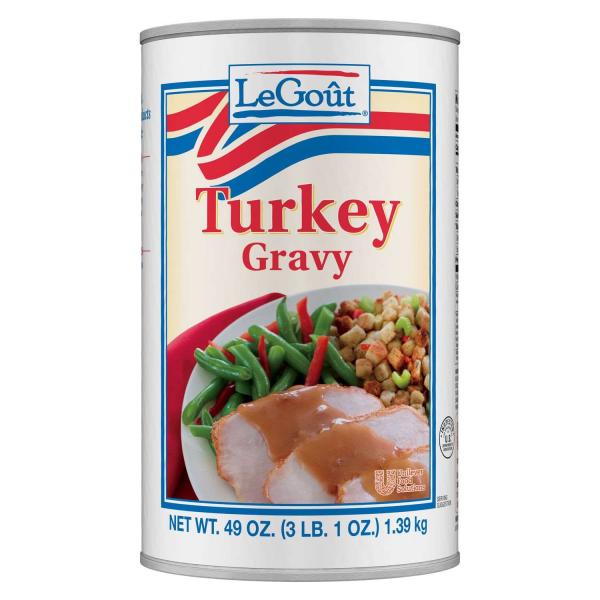 Legout Sauces Gravies Turkey Gravy 49 Ounce Size - 12 Per Case.