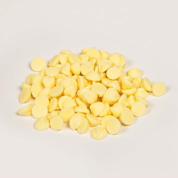 Ambrosia Hc Confection White Chip 50 Pound Each - 1 Per Case.