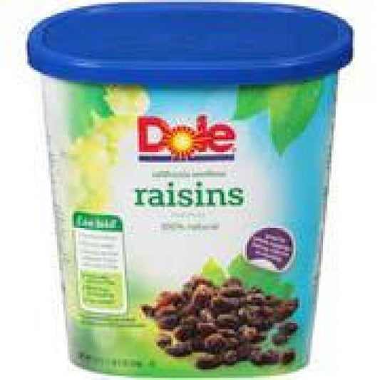 Commodity California Natural Seedless Raisins 15 Ounce Size - 24 Per Case.