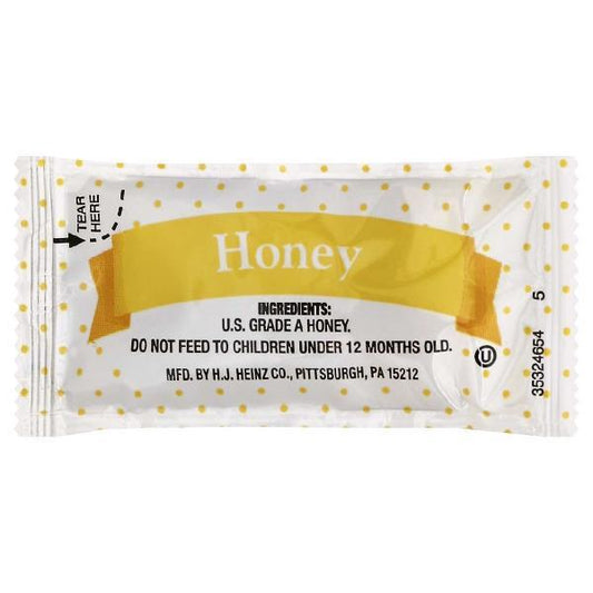 Portion Pac Single Serve Honey 9 Gram Packets 200 Per Case