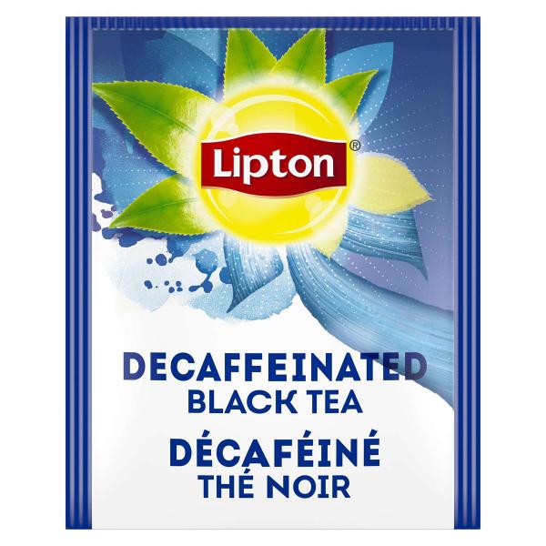 Lipton Tea Decaffeinated Blend 28 Count Packs - 6 Per Case.