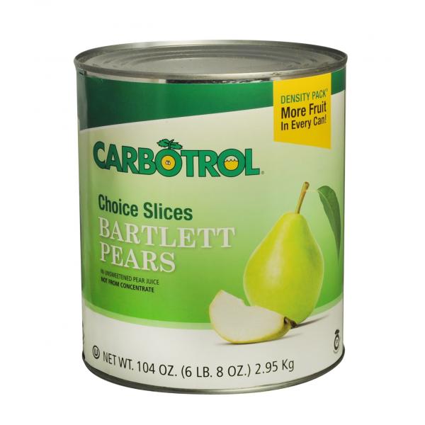 Pear Slice Can 104 Ounce Size - 6 Per Case.